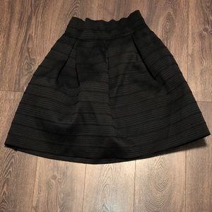 Black skirt